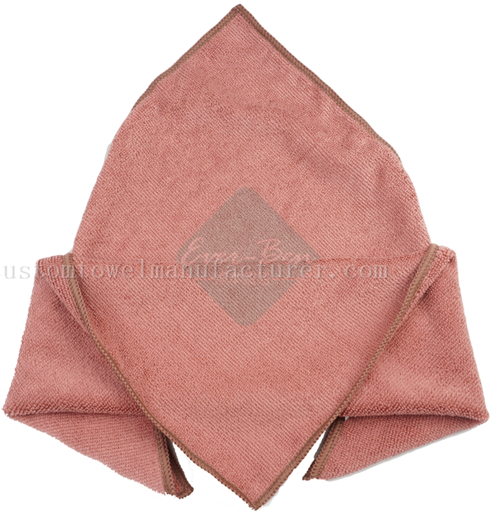 China Bulk window cleaning microfibre Towels Supplier Custom ribbed towels Factory